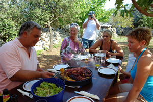 ručak hobotnica s kumpirima